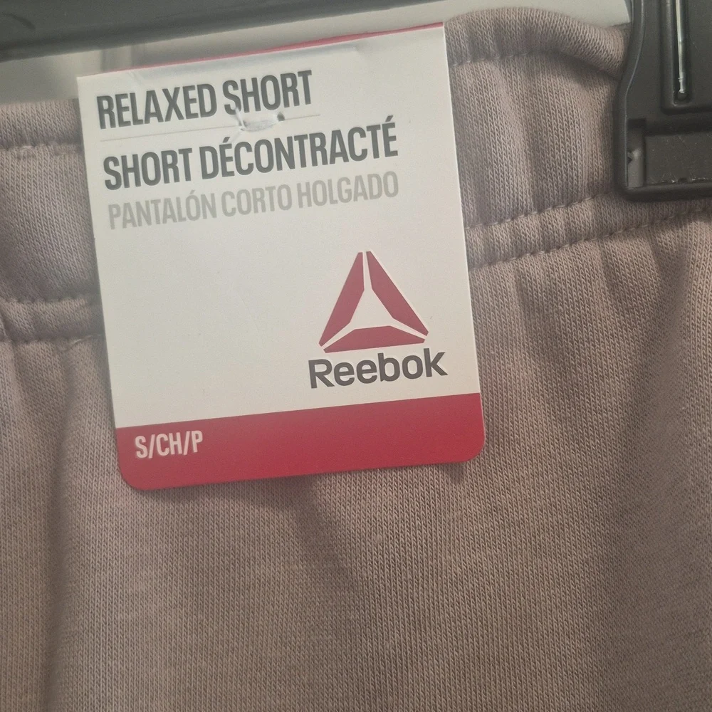 Reebok Relaxed Fit Shorts in Brown New Womens S - Picture 3 of 4